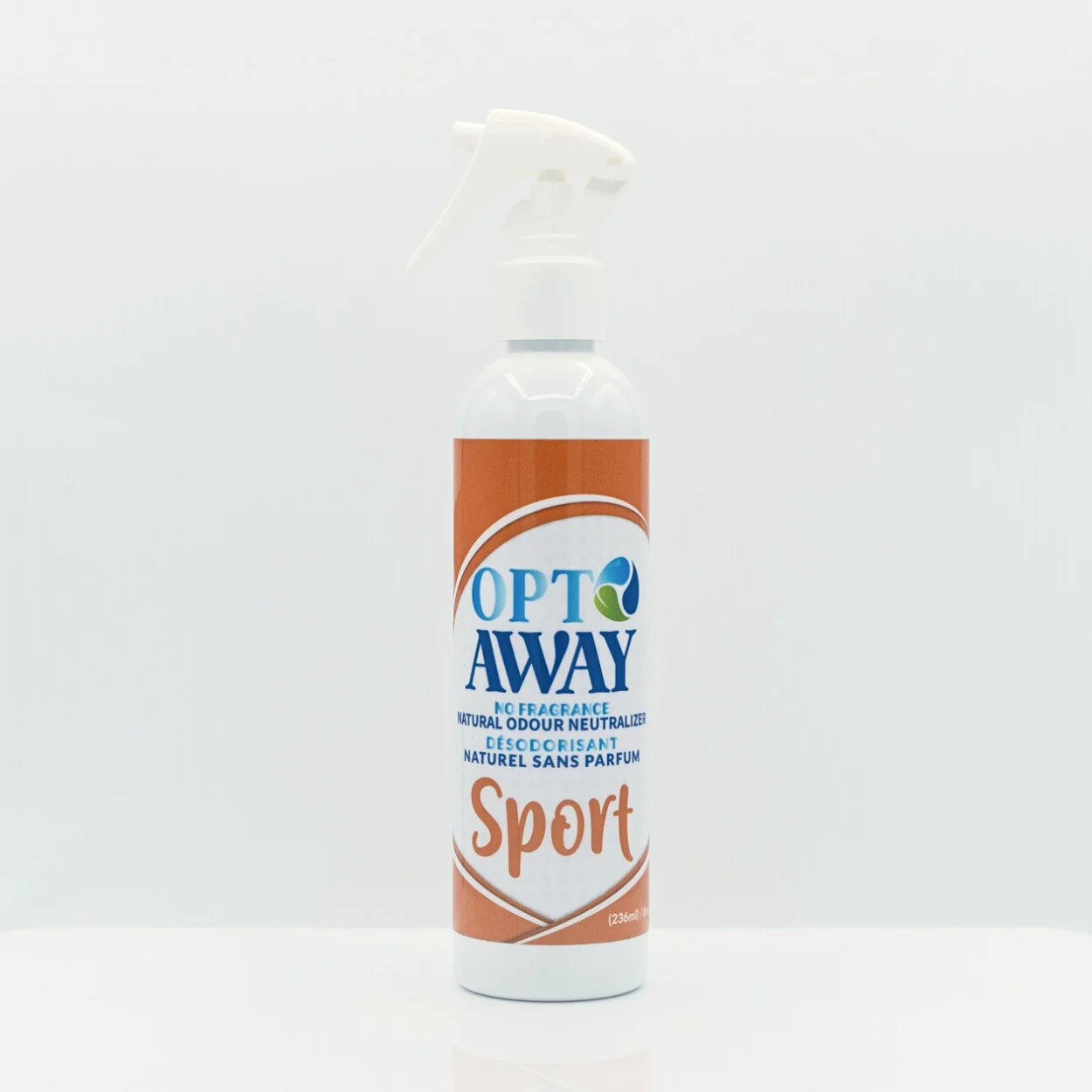 OptAway Sport – Natural Odour Neutralizer for Sports – 8oz (236ml) Sprayer Bottle