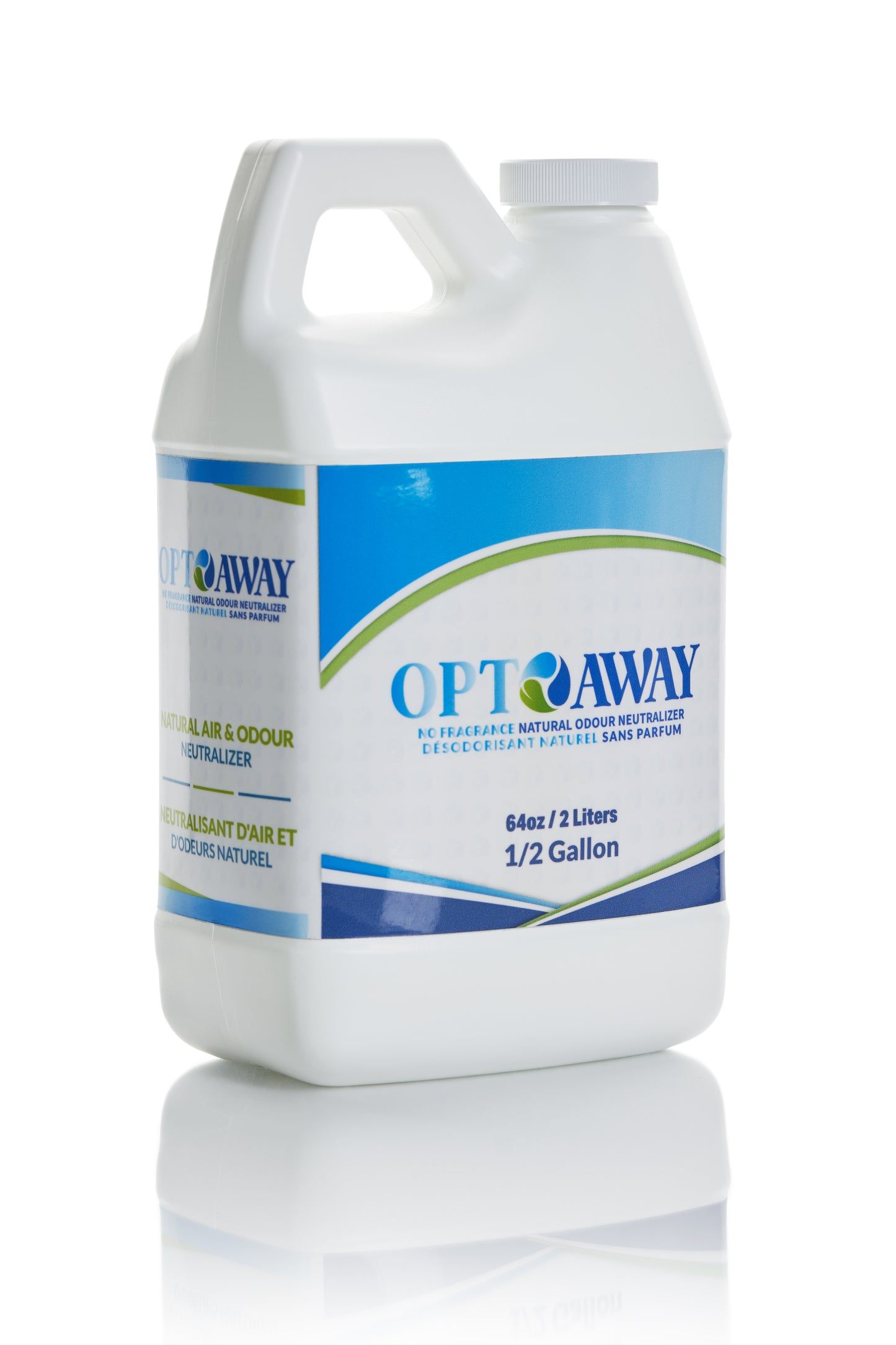 OptAway – Natural Odour Neutralizer – 1/2 Gallon 64oz (1.89L) Refill Container